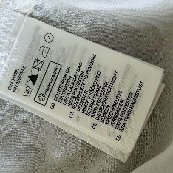 EUC H&M Tops | H & M Cream Beaded Shoulder Top. - Picture 5 of 6